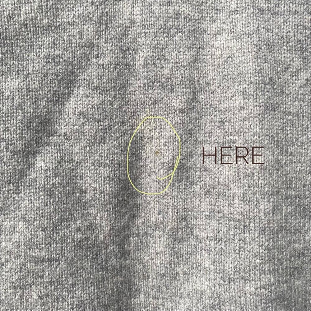 LL BEAN LAMBSWOOL SWEATER Graphite Gray Quality neutral comfy - Picture 4 of 6